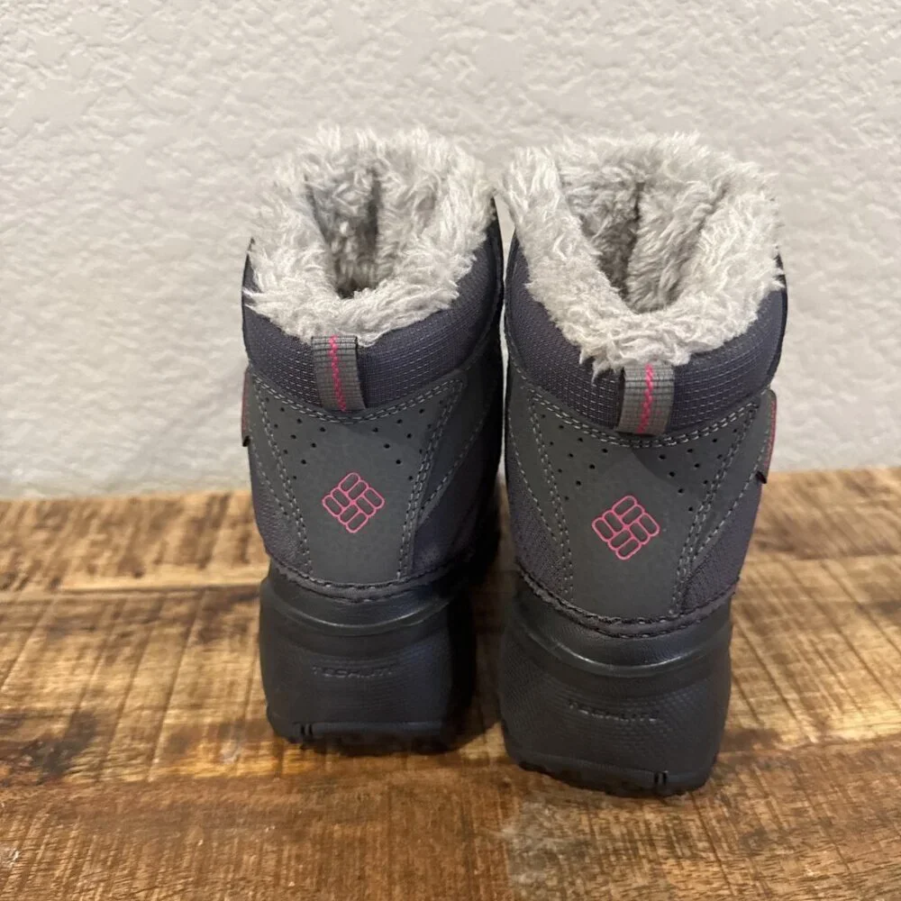 Columbia Little Kids’ Rope Tow™ Waterproof Faux-Fur Trim Boot Size 11 Toddler